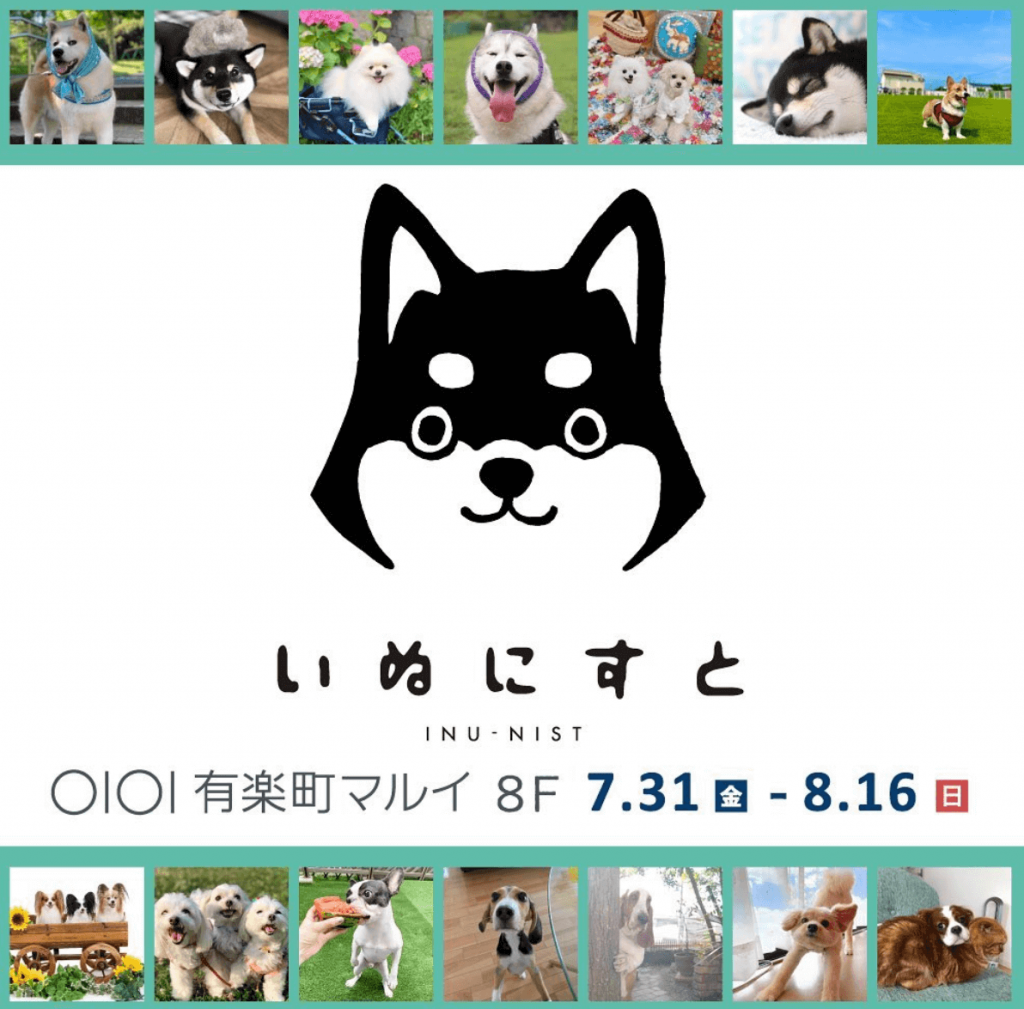 ついに！「ねこにすと」のきょうだいブランド「いぬにすと」も開催します！