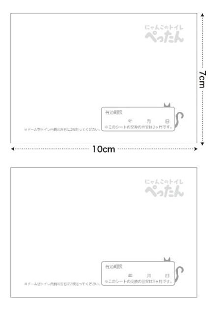 2枚で1セット（約3ケ月）