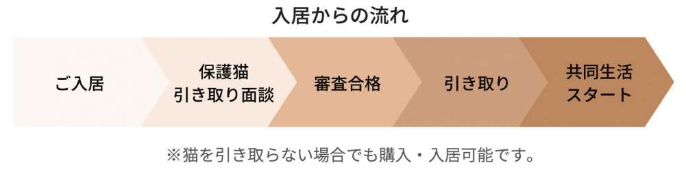 入居からの流れ