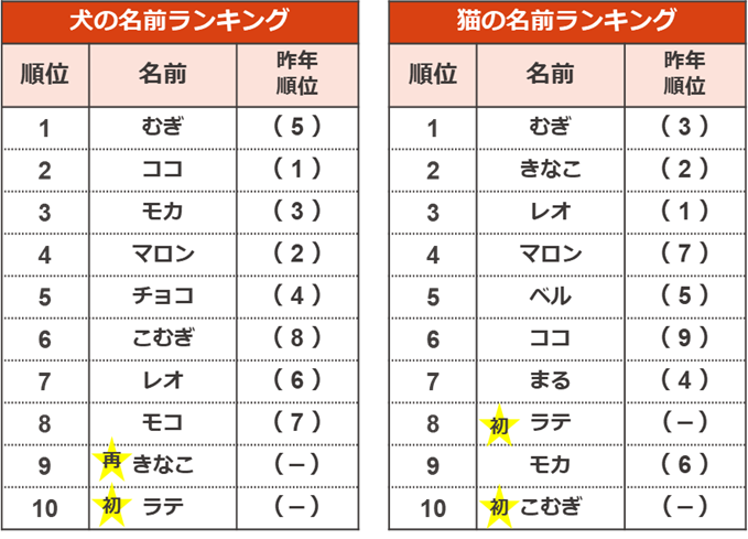 調査結果1　2020年度　総合名前ランキング