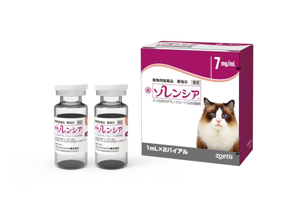 猫の変形性関節症に待望の新薬 「ソレンシア」2023年2月20日（月）販売開始
